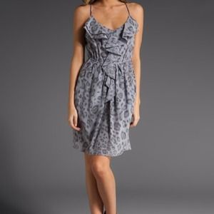 Rebecca Taylor dress in leopard lilac