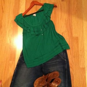 Anthropologie tank. Made by Odille.