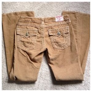 *Bundle for @hiradrn* True Religion Corduroy Pants