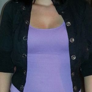 Button up Half Jacket