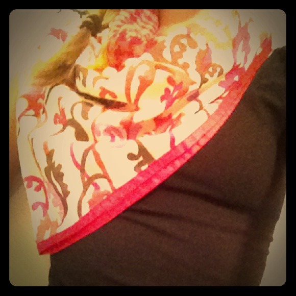 Printed scarf