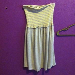 Strapless sundress