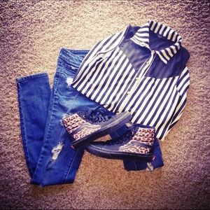 High top cheetah vans