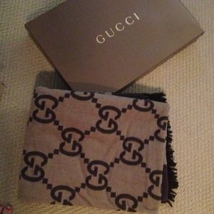 Gucci cashmere throw