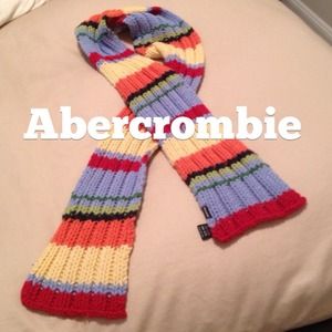 Abercrombie rainbow scarf 🌈