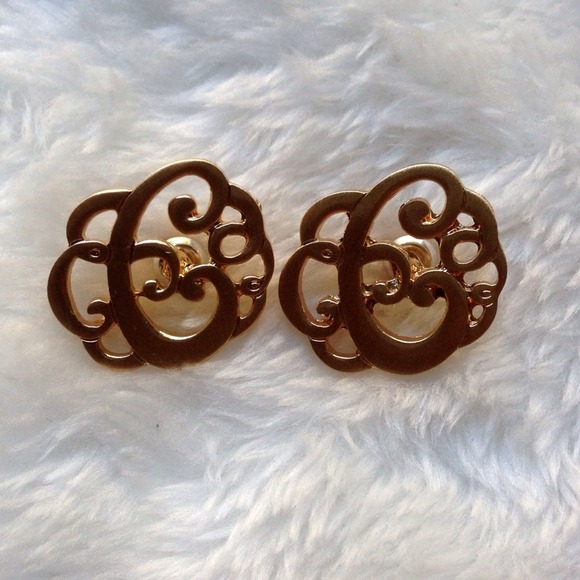 Accessories - 🔴 SALE 🔴 Monogram earrings