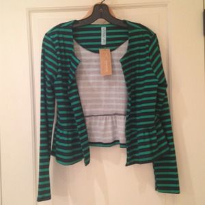 NWT Peplum Sweater