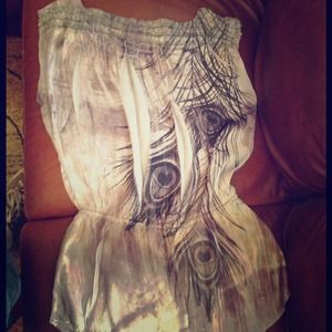 HOST PICK 🎉Fabulous peacock tunic📌SOLD📌