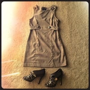 ❌SOLD❌Brown Plaid Dress