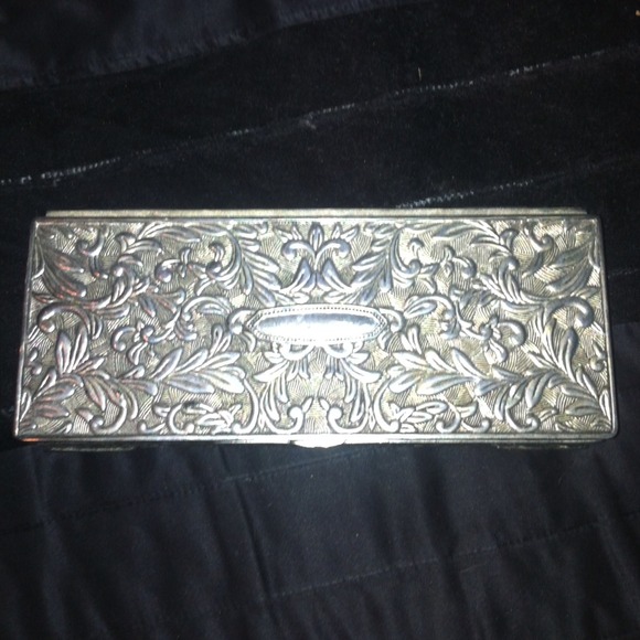 Silver designed jewelry box!
