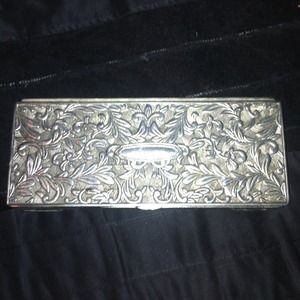 Silver designed jewelry box!