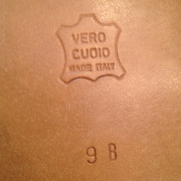 Cocoa brown Italian leather pumps,never worn,NWOT - Picture 2 of 4