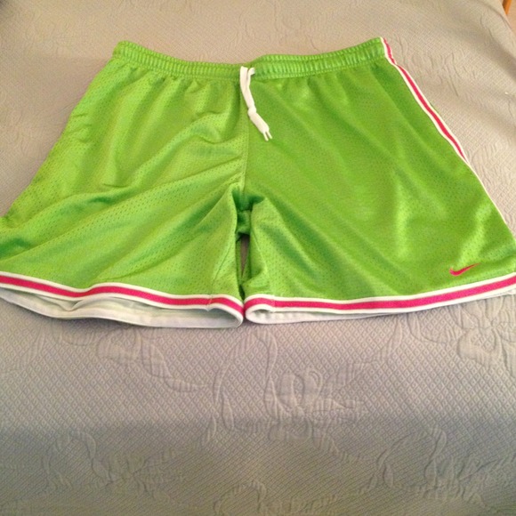 Nike Shorts - Lime Green - Picture 1 of 1