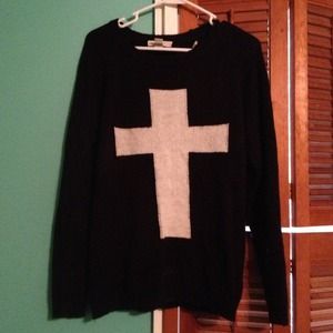 Forever 21 Cross Sweater