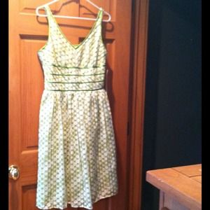 Lime green petite dress