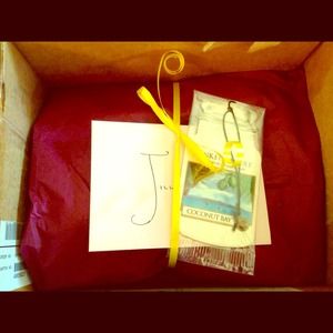 The denim shirt is all packaged up