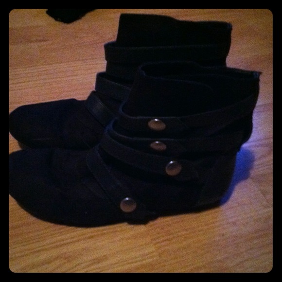 Black booties