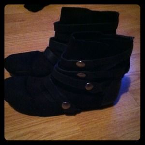 Black booties