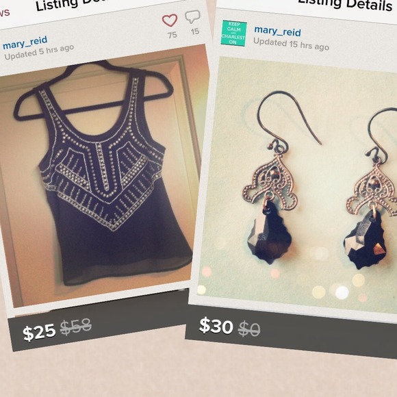 Urban Outfitters Tops - 💋HOST PICK💋 Beaded urban ecote tank