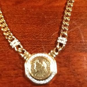 Necklace and earrings