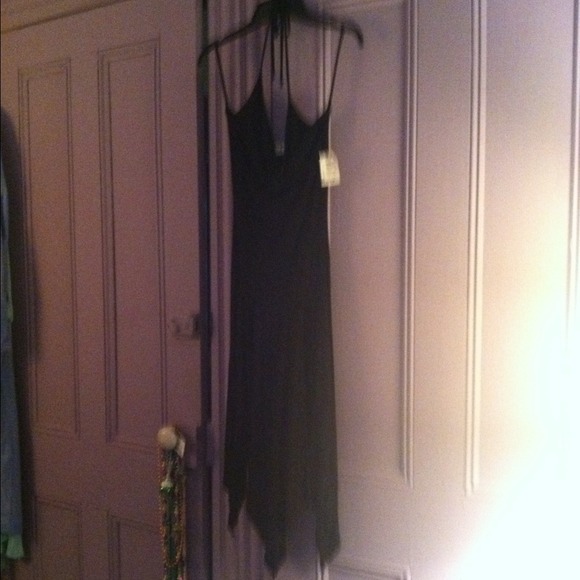 Black, Charlotte Russe summer halter dress