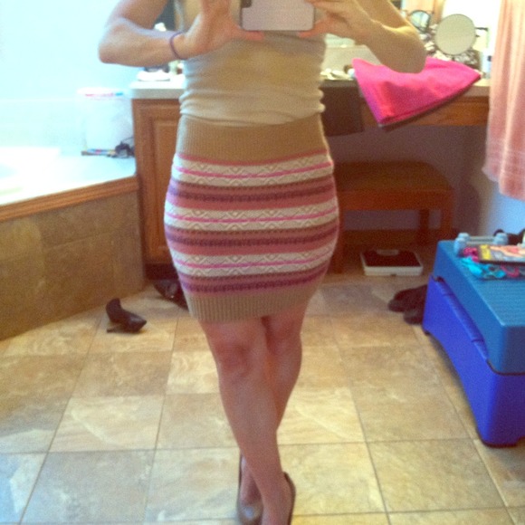 Sweater skirt. Like new!