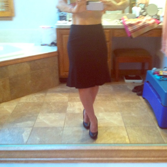 Black mermaid skirt