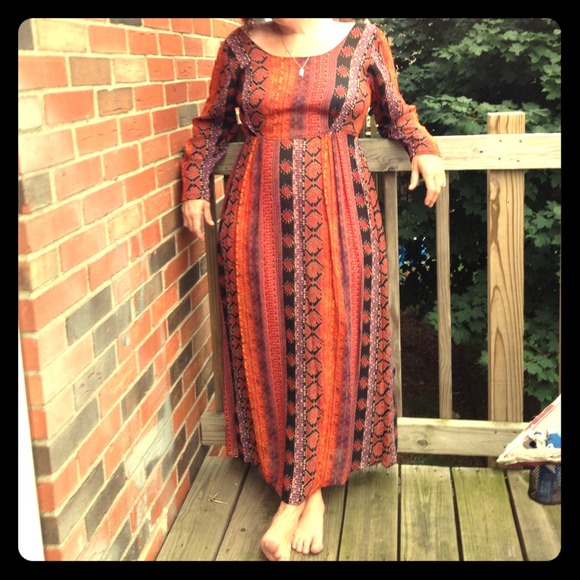 <HOST PICK> Marrika Nakk vintage semi-sheer maxi. - Picture 1 of 4