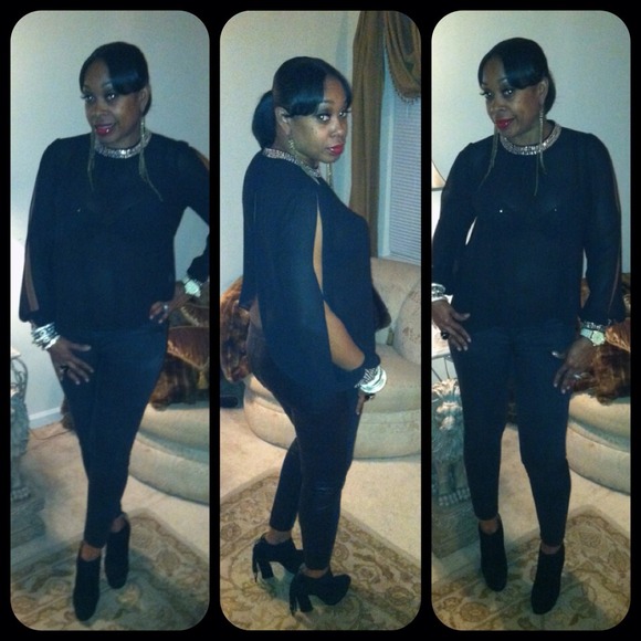 ♠THAT♠ACE♠BLACK♠COUTURE♠TOP♠