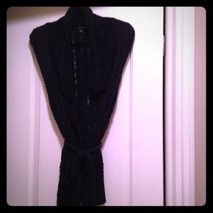 Banana Republic Cableknit belted tank