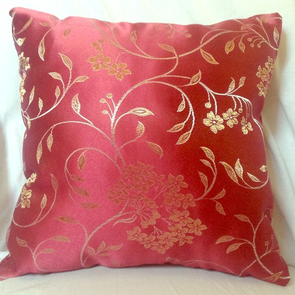 Accent Satin Pillows-Set of 2