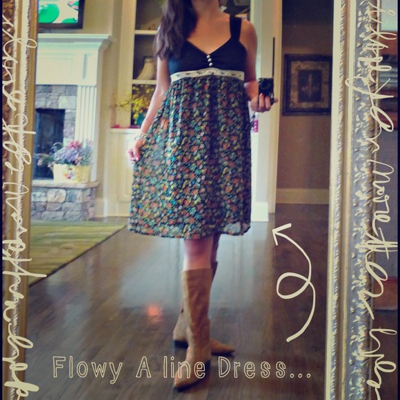 Dresses & Skirts - country-chic A line dress everyday wear.