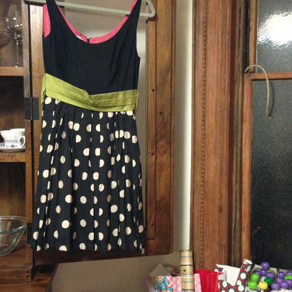 Anthropologie Dresses & Skirts - Anthropologie Polka Dot Dress Size 4