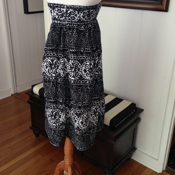 Black & white Tabitha dress from Anthropologie. - Picture 3 of 4