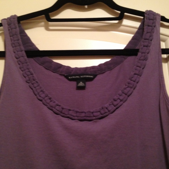 ❎Sold in bundle ❎ Lilac tank with braided detail - Picture 2 of 2
