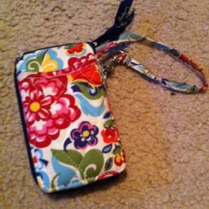 REDUCED💗💗!! Vera Bradley wristlet!!:)