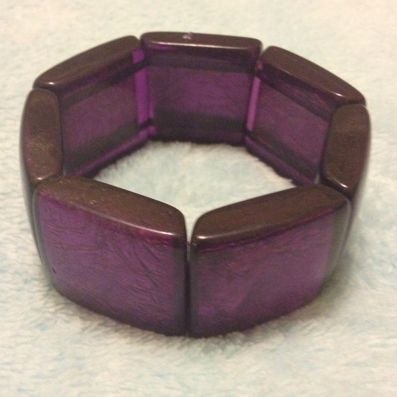 Purple Stretch Bracelet
