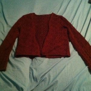 Crocheted sweater