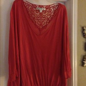 Orange shirt and 2 dresses for krisberry30