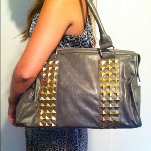 ❌SOLD❌Studded grey tote