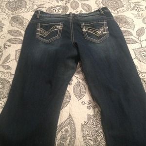lane Bryant sequin accent jeans