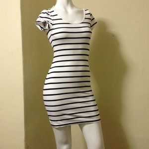 H&M striped tunic