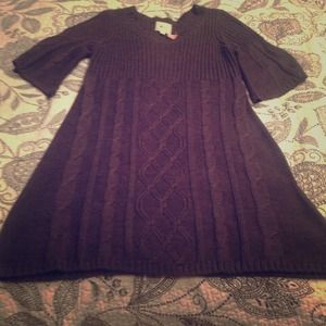 Wool tunic/dress