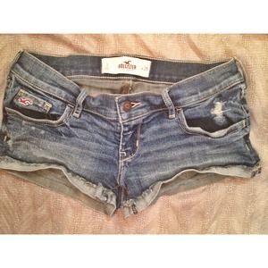 New Hollister jean shorts