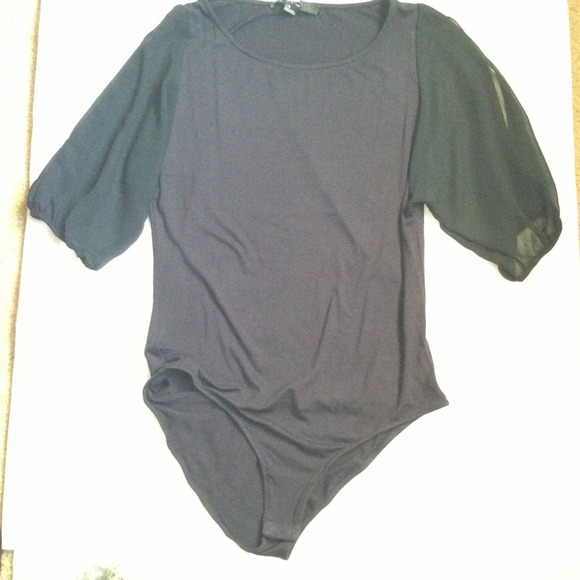 ⛔SOLD IN BUNDLE⛔ Navy blue body suit