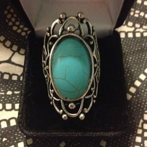 ⛔️reserved⛔️Silver and turquoise ring