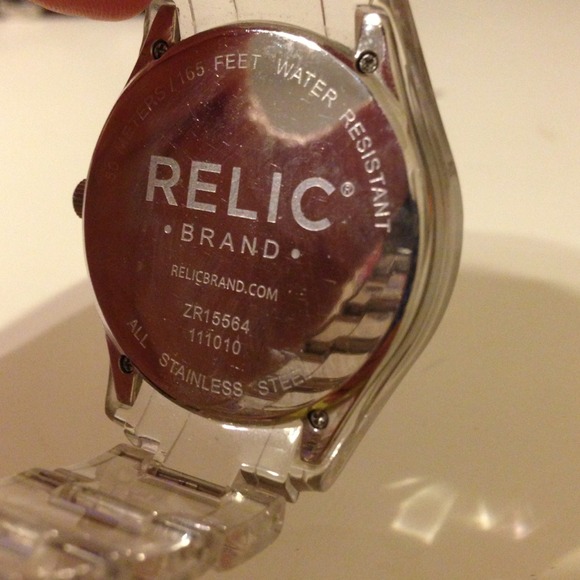 Relic clear band watch - Picture 3 of 4
