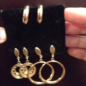 BUNDLE!! Clip on earrings