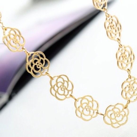 ✋BUNDLED: Gold Rose Headband