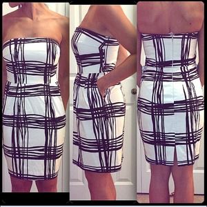 Express Summer Strapless Dress